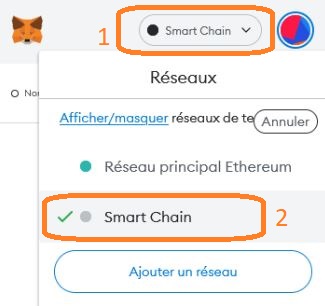 changer de blockchain sur metamask